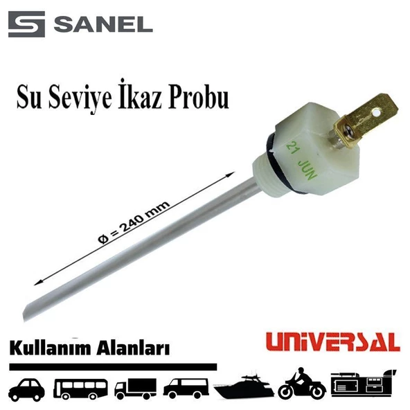 Sanel Su Seviye Ikaz Probu 240 Mm Üniversal LLP941.240