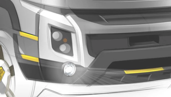 Sanel 12/24V Sis Farı SFF701-B - 4