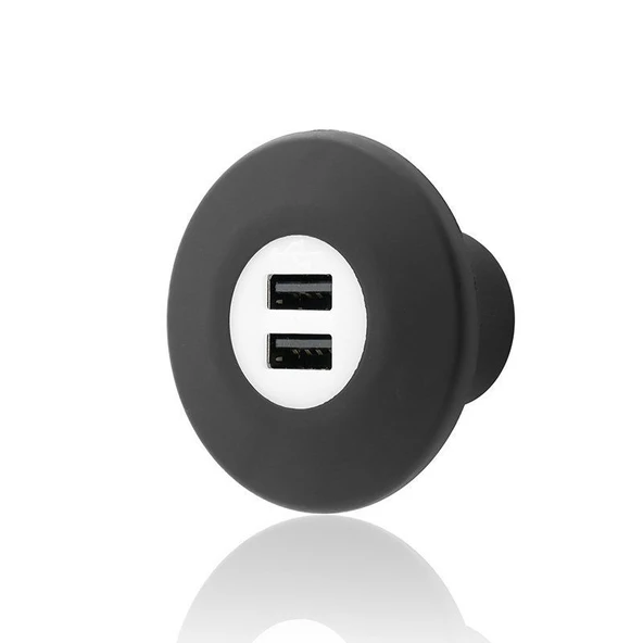 Sanel Usb Şarj Ünitesi Üniversal 12V24V 2Amp Mavi Ledli Suc2B SUC2B - 4