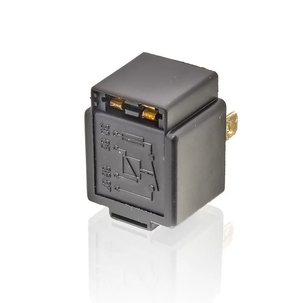 Sanel Mini Röle 12 Volt 30 Amper 4 Uçlu Sigortalı Braketli SR1244B - 3