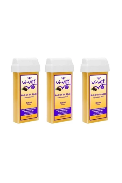 Roll On Kartuş Sır Agda Naturel 100 ml X 3 Adet