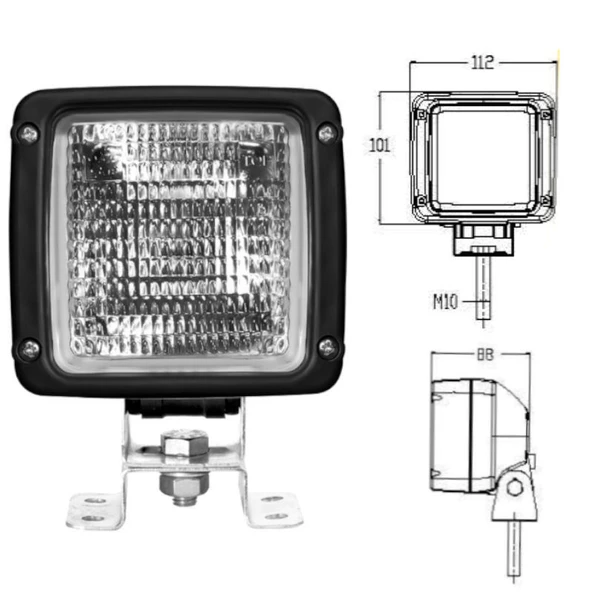 Jcb Kare Çalışma Lambası - 838120 - 3