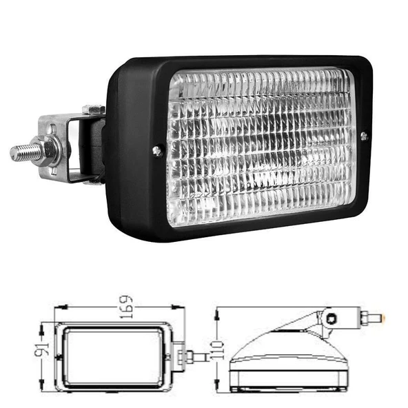 Yandan Bağlantılı Plastik Gövdeli Kabin Lambası - 7254771 - 3