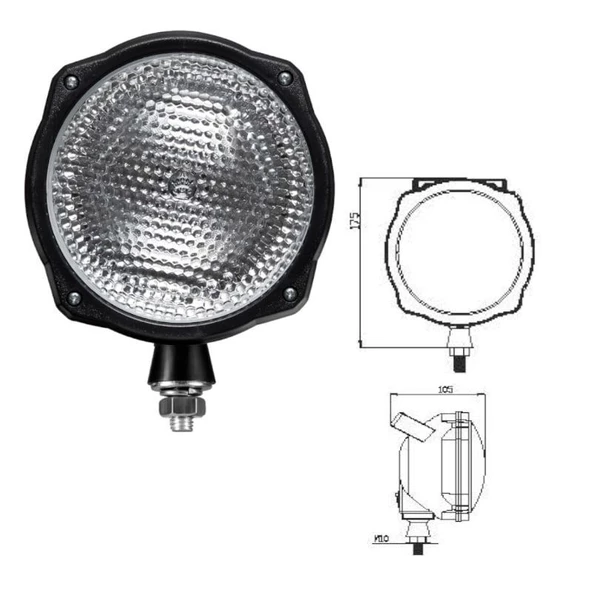 Kulplu Anahtarlı Çalışma Lambası Çalışma Lambası Genel - 712110 - 2