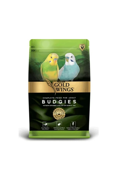 Gold Wings Premium Muhabbet Kuşu Yemi 1 Kg