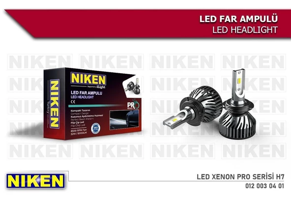 Niken H7 Led Xenon Pro Serisi - 120030401 - 2