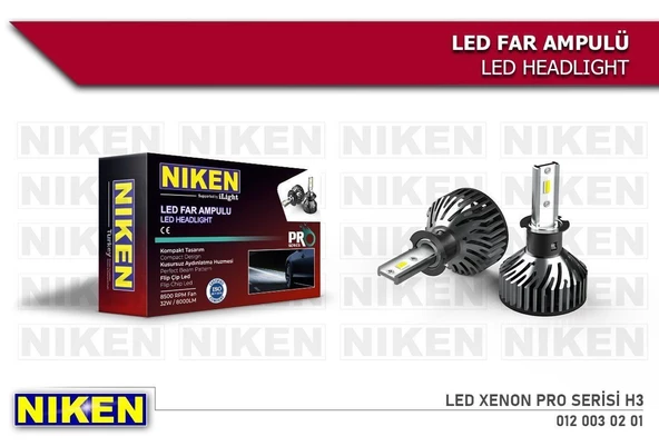 Niken Led Xenon Pro Serisi H3 - 120030201 - 2