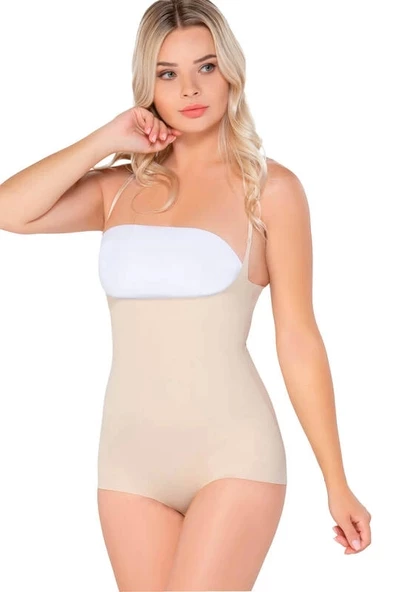 pilelistore Lazer Kesim Göğsü Açık Body Korse 2723