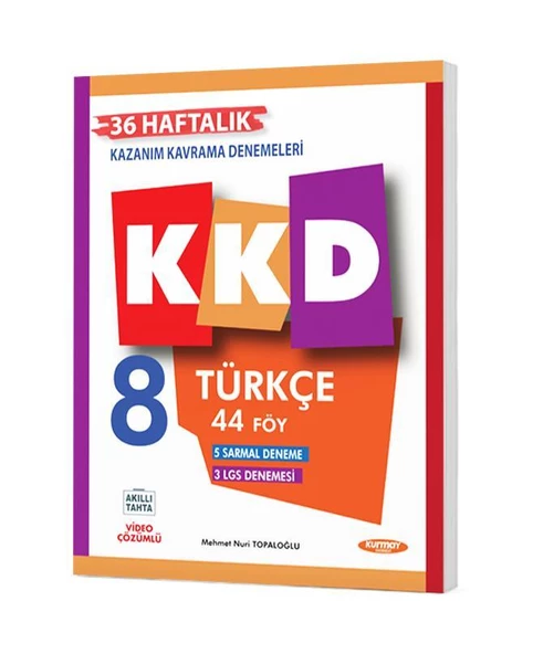 Kurmay Yayınları 8. sınıf KKD Türkçe Fasikül