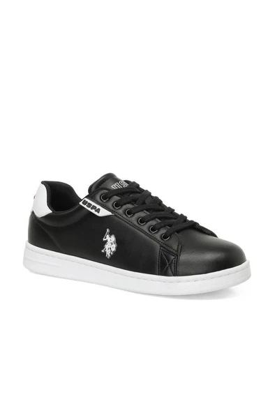 U.S. Polo Assn. COSTA WMN 4PR 101888489 Kadın Sneaker Ayakkabı Siyah Beyaz 36-40
