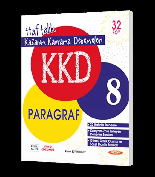 Kurmay Yayınları 8. sınıf KKD Paragraf Fasikül