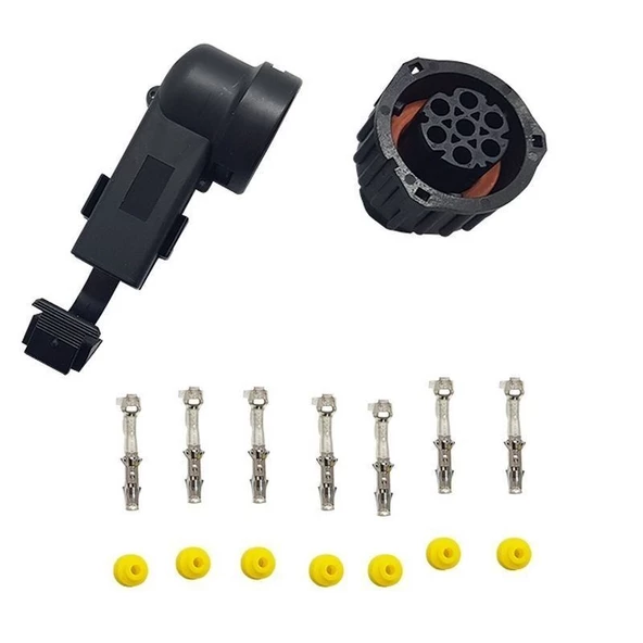 Mercedes Actross Atego 7 Pimli Stop Aydınlatma Soketi 0025402481 - GV-140109