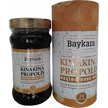 KONŞENAY BAYKARA KINAKINA PROPOLİS KEÇİBOYNUZU ÖZÜ 380 GR