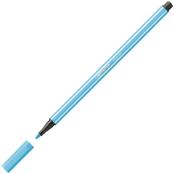 Stabilo Pen 68 1.0mm Keçe Uçlu Kalem  68/57 Gökyüzü Mavisi
