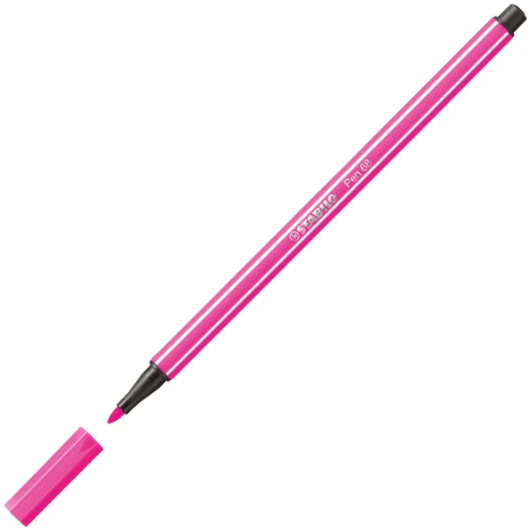 Stabilo Pen 68 1.0mm Keçe Uçlu Kalem  68/56 Pembe