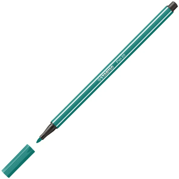 Stabilo Pen 68 1.0mm Keçe Uçlu Kalem  68/53 Turkuaz Yeşili