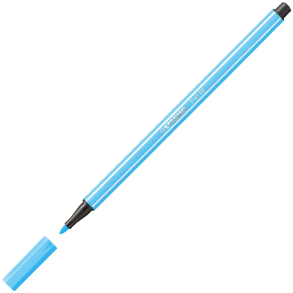 Stabilo Pen 68 1.0mm Keçe Uçlu Kalem  68/31 Açık Mavi
