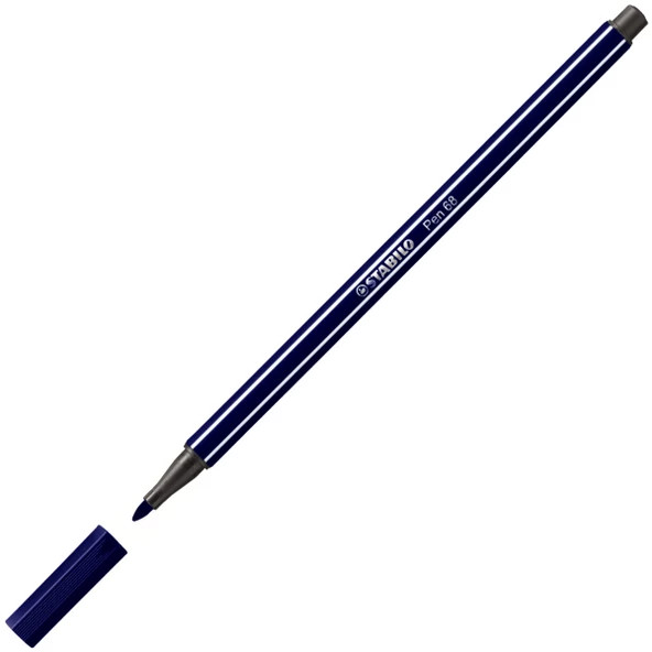 Stabilo Pen 68 1.0mm Keçe Uçlu Kalem  68/22 Koyu Mavi