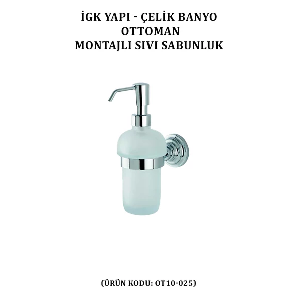 İGK YAPI - ÇELİK BANYO OTTOMAN BANYO SETİ -22 (3 PARÇA) - 6