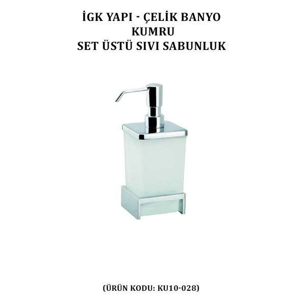 İGK YAPI - ÇELİK BANYO KUMRU BANYO SETİ -10(4 PARÇA) - 4
