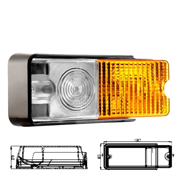 Zetor Antar Ön Park Lambası Y.M. 832134 - 832134 - 3