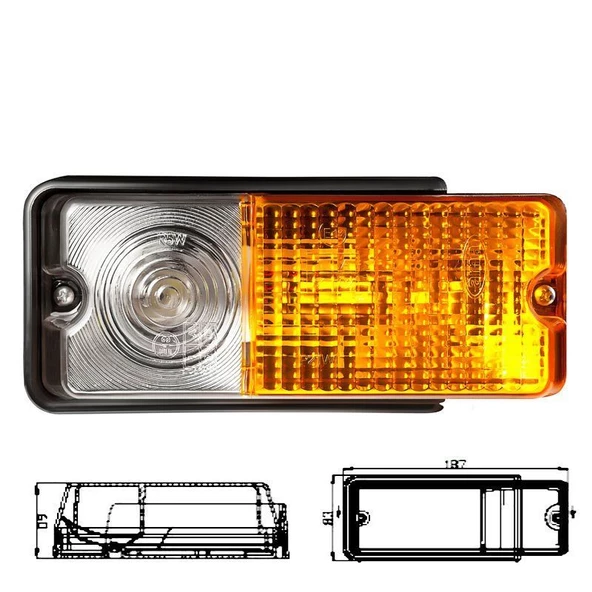 Zetor Antar Ön Park Lambası Y.M. 832134 - 832134 - 4