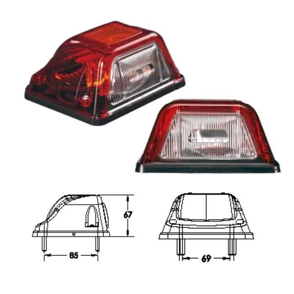 Maxi Plaka Lambası Led 201002-LED - 201002-LED - 2