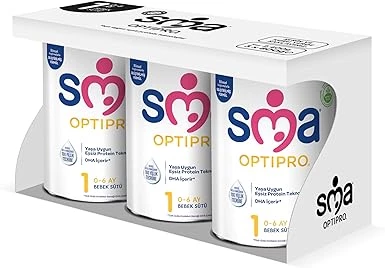 SMA Optipro 3 Devam Sütü (1-3 Yaş, 800 g x 3 Adet)  0-6Ay2400g