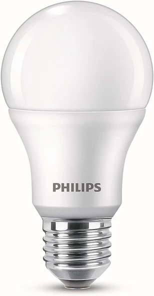 Philips 60W Led Ampul, 6500K Beyaz Işık, E27 Normal Duy (10 Adet) - 2