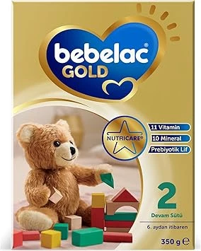 Bebelac Gold 2 Devam Sütü 350 g 6-12 Ay  350Gram