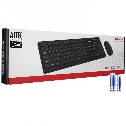 Altec Lansing ALBC6314 Kablosuz Klavye Mouse Seti