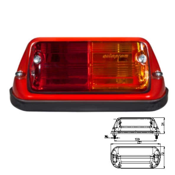 Leyland Traktör Stop Camı 851671-SKC - 851671-SKC - 2