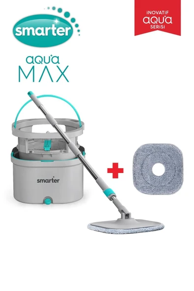 SMARTER AQUA MAX TEMİZLİK SETİ + YEDEK MOP