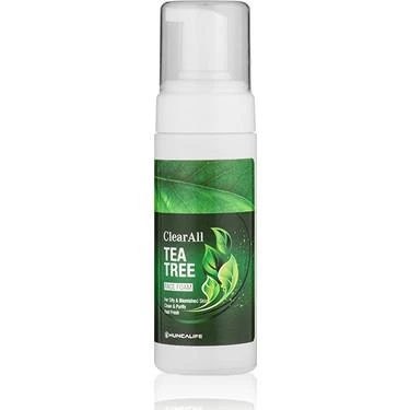 HuncaLife Yüz Temizleme Köpüğü Yeşil Çay Ağacı 150 Ml