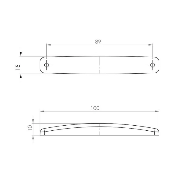 Parmak Lamba 9 Led’li 12V/24V Beyaz - 53-B - 2
