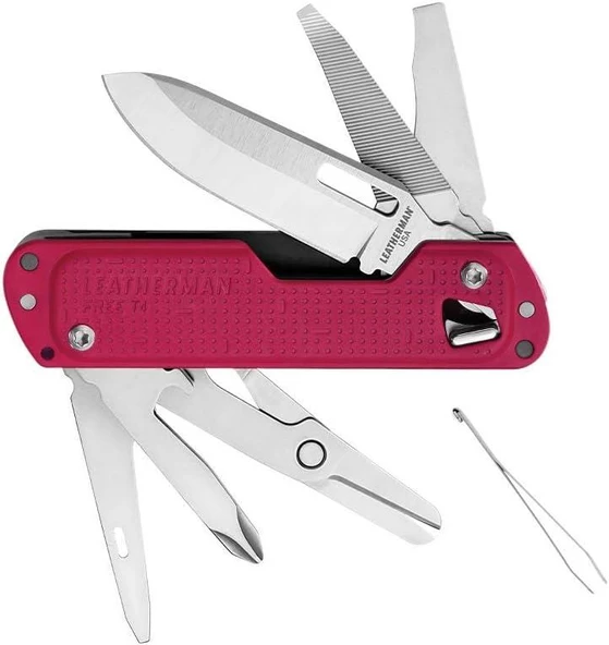 Leatherman Free T4 Multipurpose Tool - Crimson (Kırmızı)