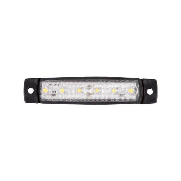 Parmak Lamba 6 Led'Li 92Mm 12V-24V Beyaz - FR0172-W