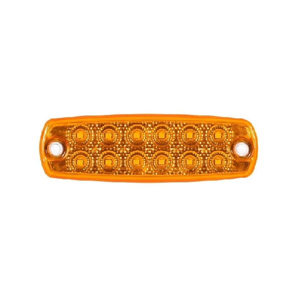 Animasyonlu Lamba 12 Led'Li 115Mm 12V-24V Sarı - FR1178-Y