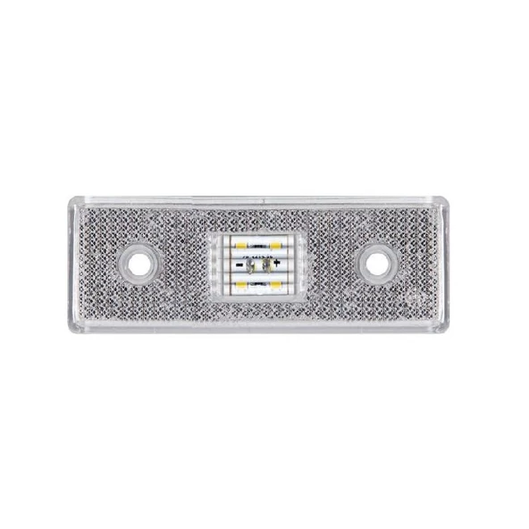 Side Marker Lamba 4 Led'Li 109Mm 12V-24V Beyaz - FR0182-W