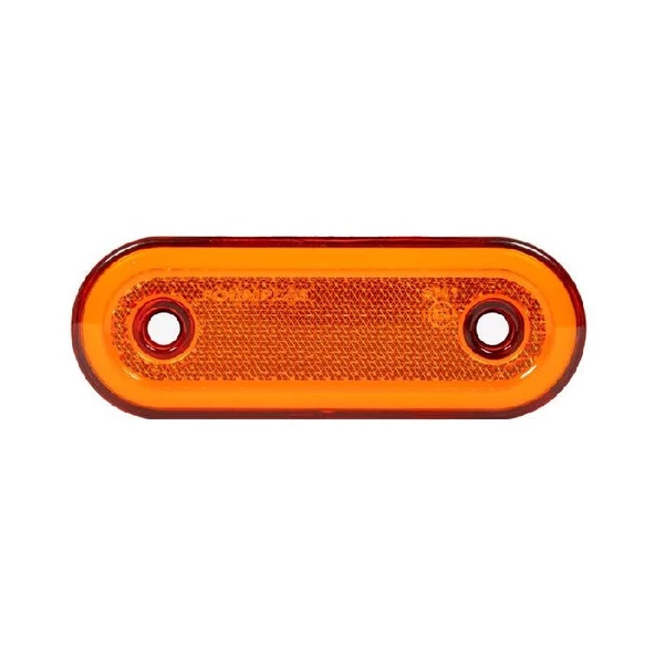 Oval Yan İşaret Lamba Neon 20 Led'Li 115Mm 12V-24V Sarı - FR0294-Y