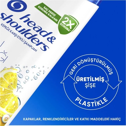 H&S Şampuan Limon Ferahlığı 1in1 330 Ml - 9