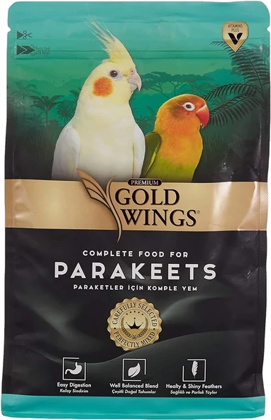 Gold Wings Premium Paraket Yemi, 1 Kg