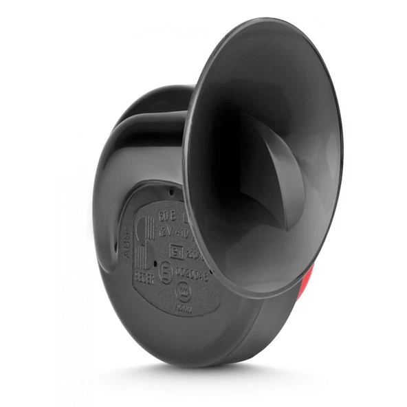 SEGER-60B Salyangoz Korna 12V (Dadat),Kalın-İnce Ses Takım, K-Jet 2x Soket - 2