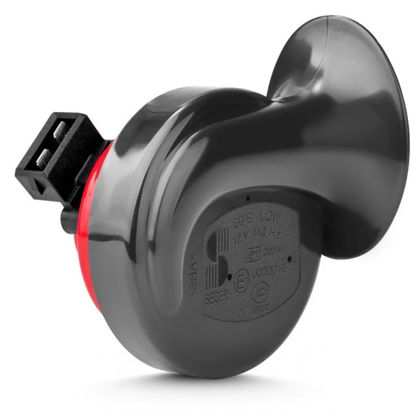 SEGER-60B Salyangoz Korna 12V (Dadat),Kalın-İnce Ses Takım, K-Jet 2x Soket - 3