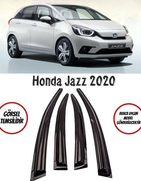 Honda Jazz 2020 Ve Üzeri Cam Rüzgarlığı 4-lü