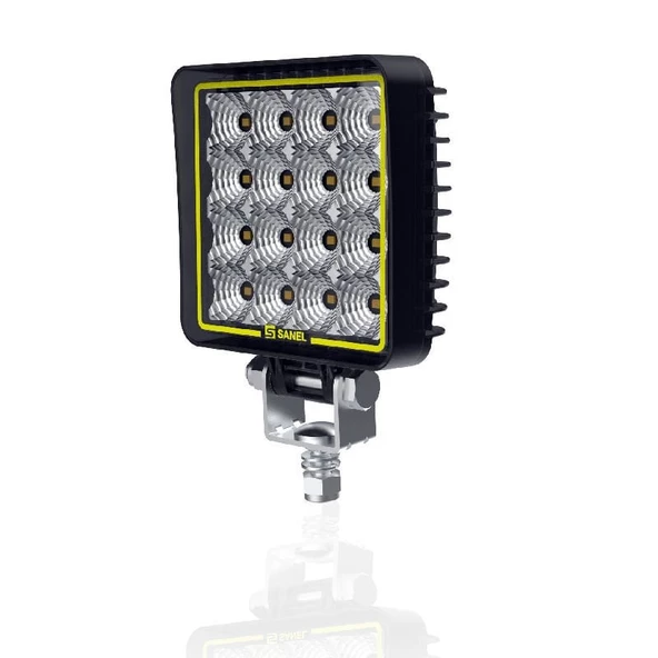 Sanel12V/24V 16 Ledli Çalışma Lambası 1500 lumen 9w SWL100-1500 - 2