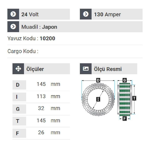NURSAN 160824 Ford Cargo 130 Amp - Resim 2