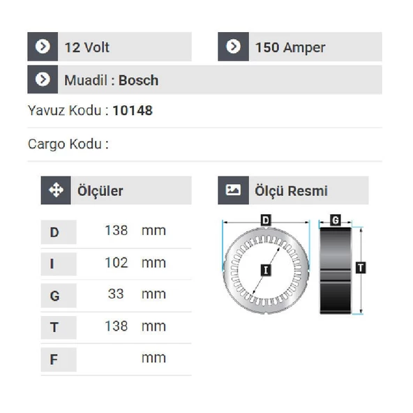 NURSAN 179012 Ford Transit Ducato Mini Cooper Volvoc Ve V Serisi - 2