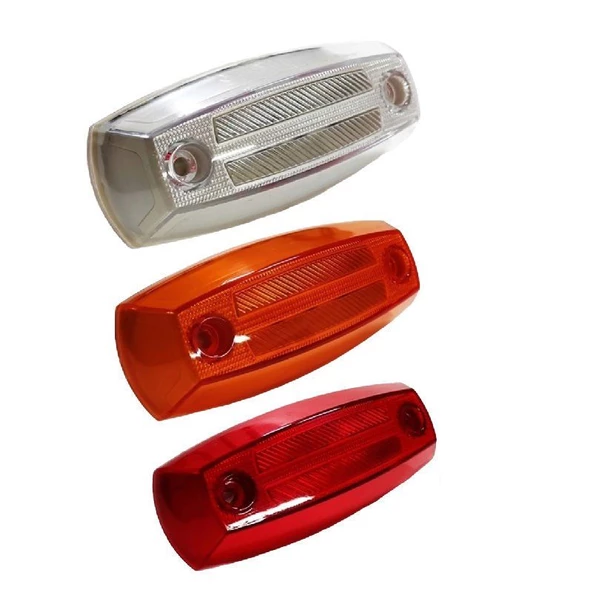 Universal Neon Led 2 Fonksiyonlu Yan Lamba 12-24V Uyumlu Beyaz - 3