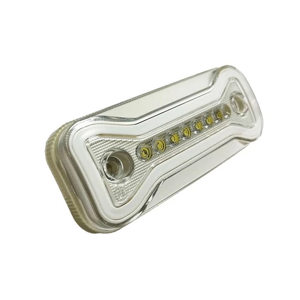 Yan Pozisyon Lambası Neon 2 Fonksiyonlu 12-24V Beyaz Sinyal/Park